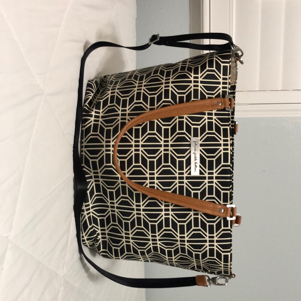 Excellent Condition Petunia Pickle Bottom Altogether Tote Diaper Bag